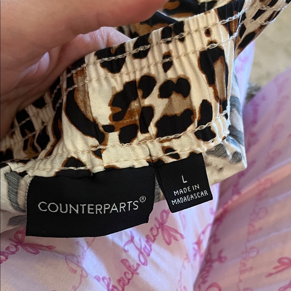 Counterparts Animal Print Trousers - Picture 2 of 2